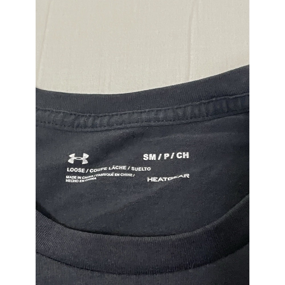 Under Armour Project Rock‎ Freedom Long Sleeve Respect Shirt Mens Small Heatgear - Picture 2 of 8